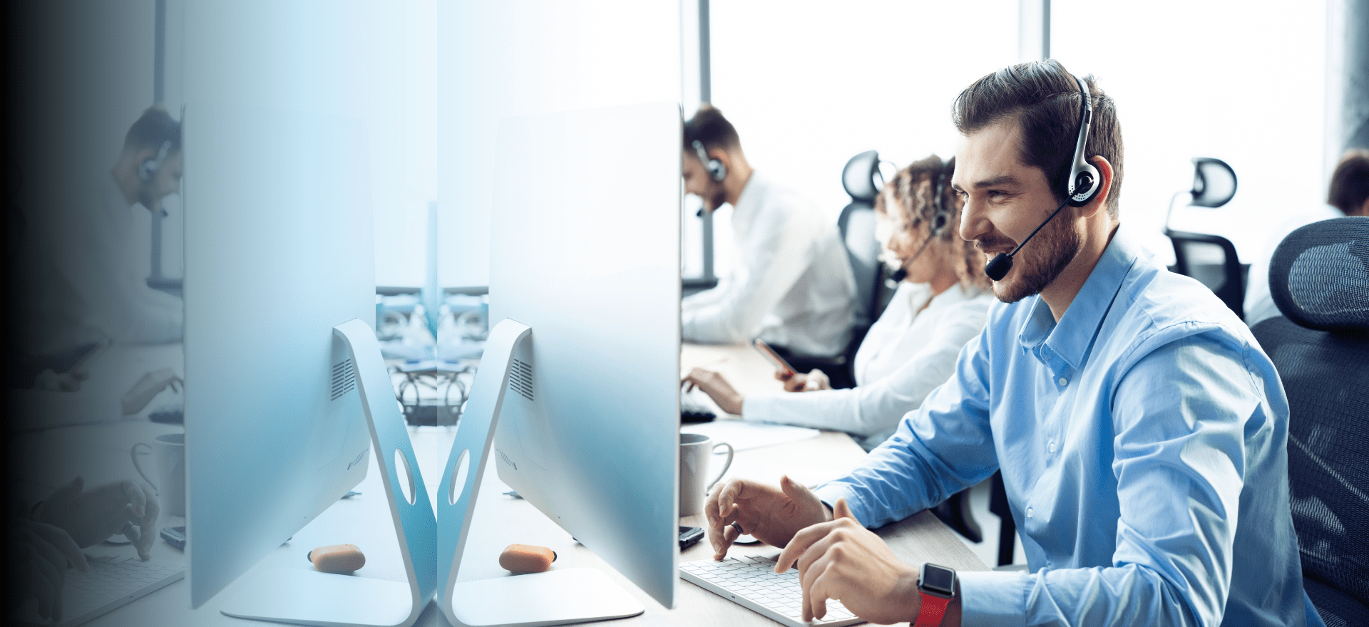 Survey Booker onboarding and customer support team