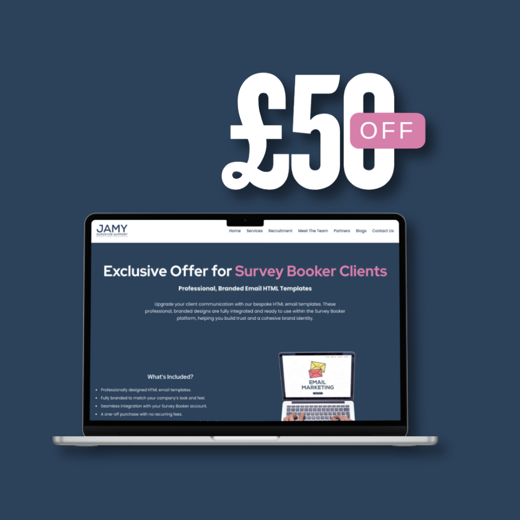 Upgrade Your Emails with JAMY — Exclusive Discount for Survey Booker Users