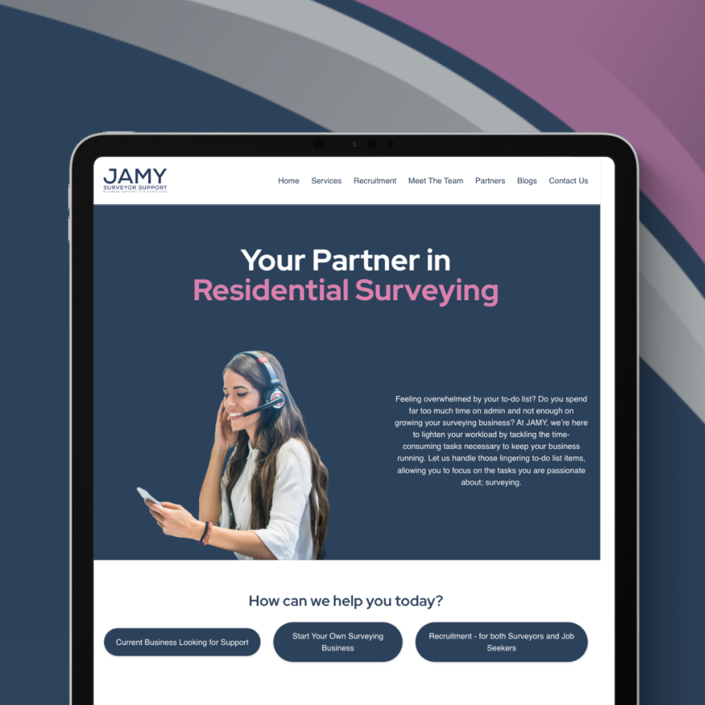 JAMY Business Support – Administrative Support for Surveying Firms