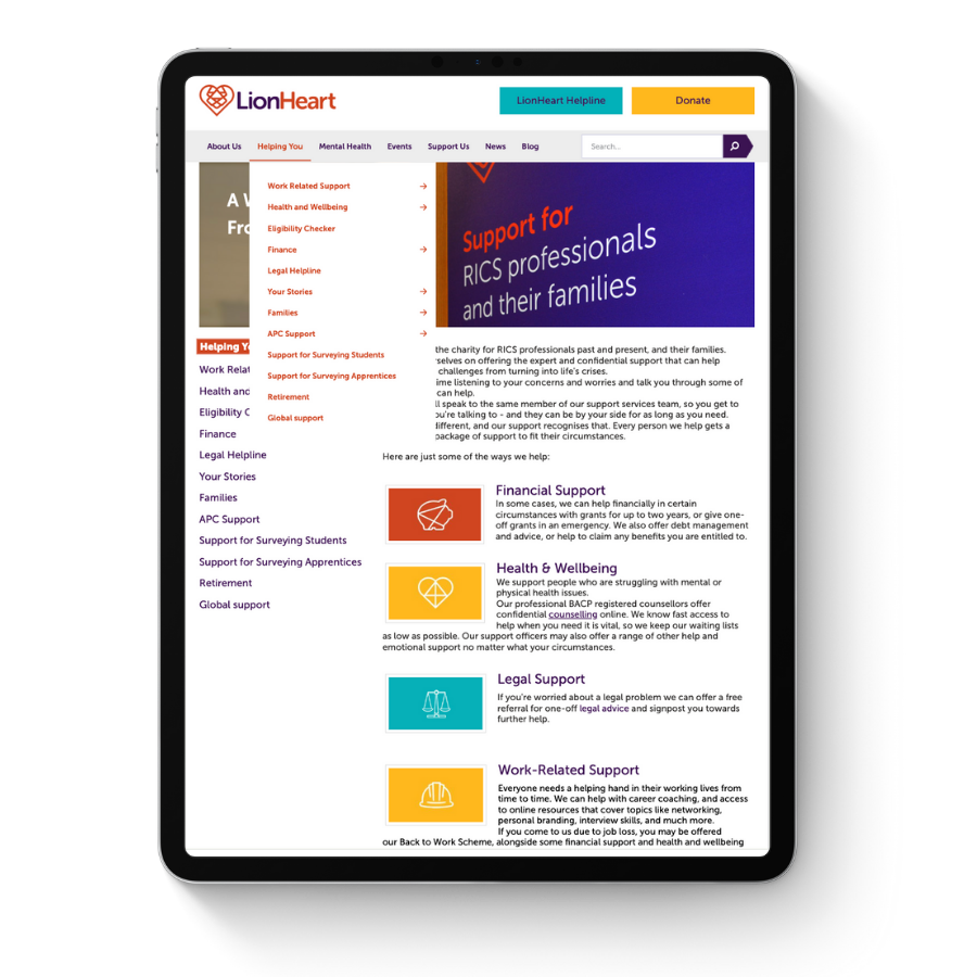 LionHeart - Ipad image