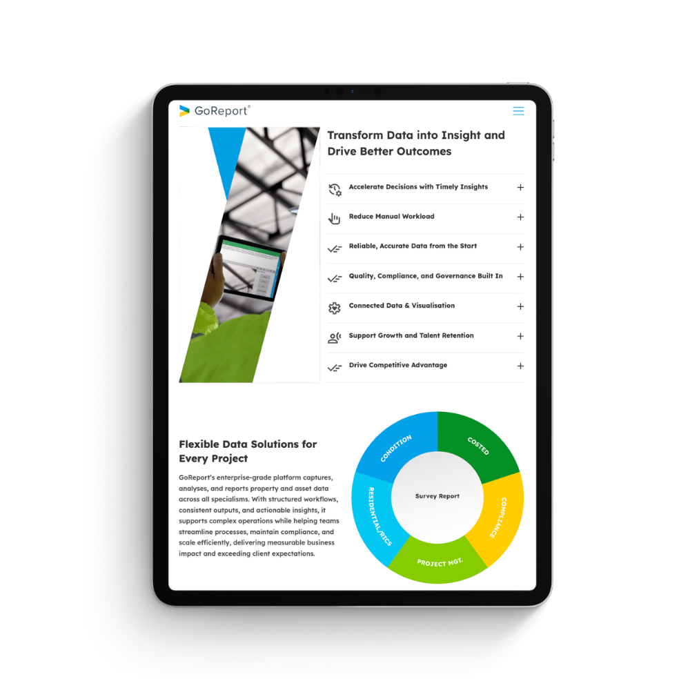 GoReport transforming inspection data into professional reports