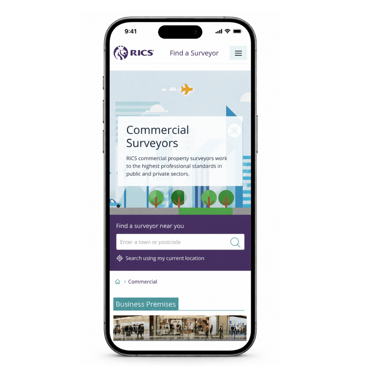 Residential and commercial surveying services on RICS Find a Surveyor