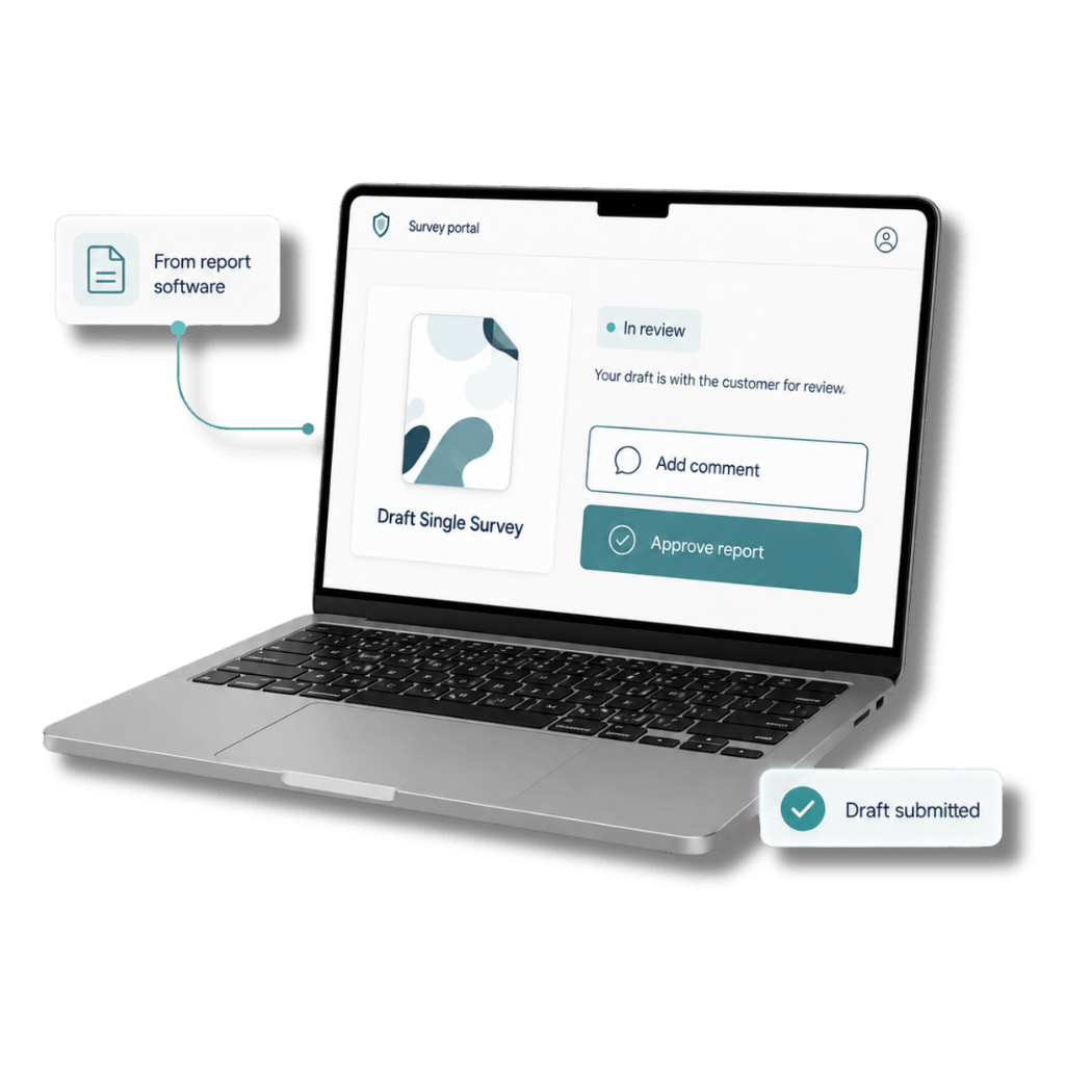 Draft Single Survey submission, customer comments and approval
